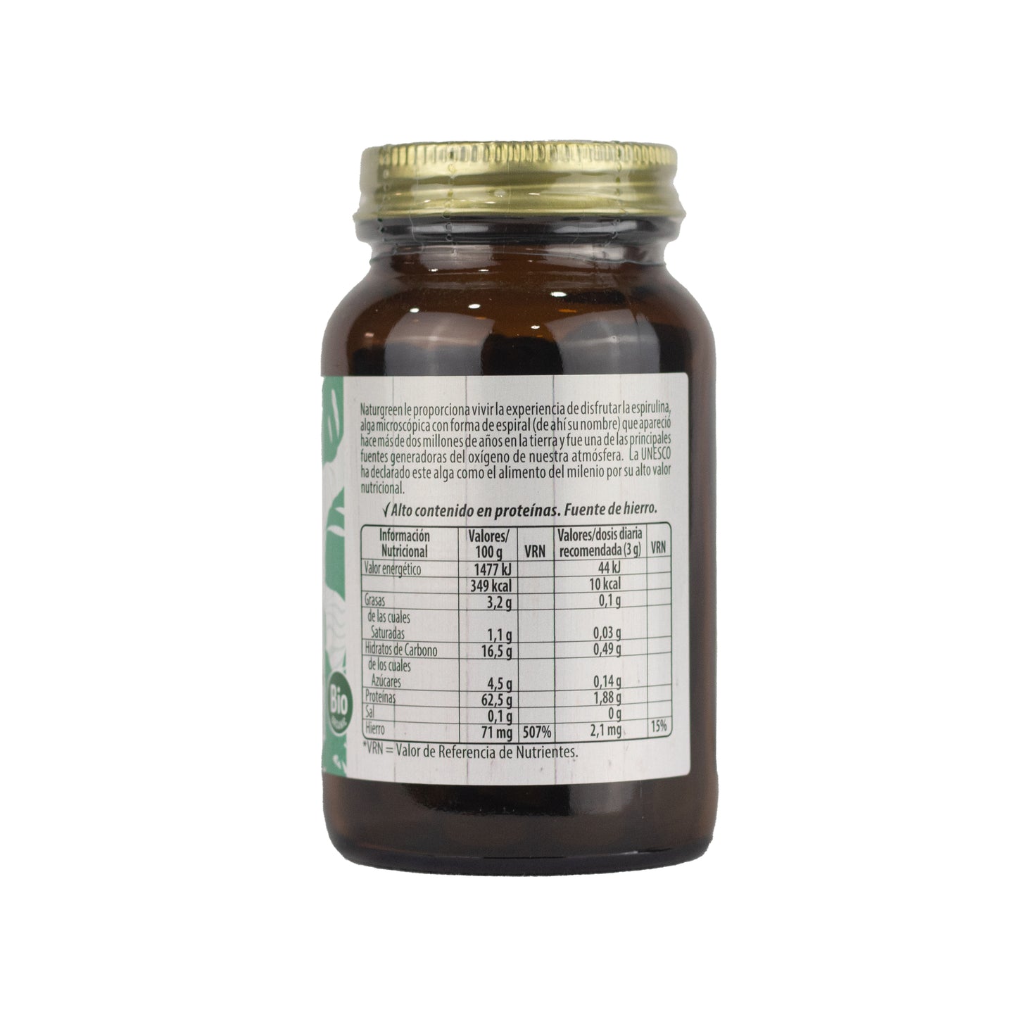 Pack 6x Espirulina Ecológica 180 comprimidos NaturGreen