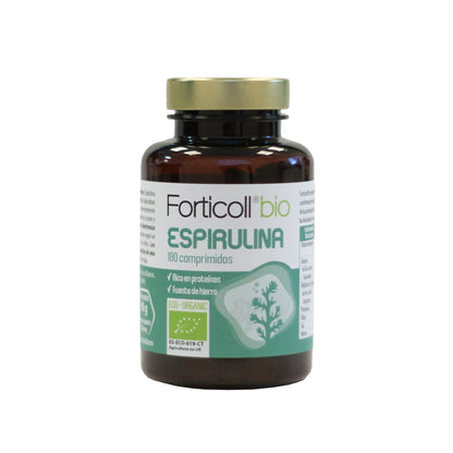 Pack 6x Espirulina Ecológica 180 comprimidos Forticoll