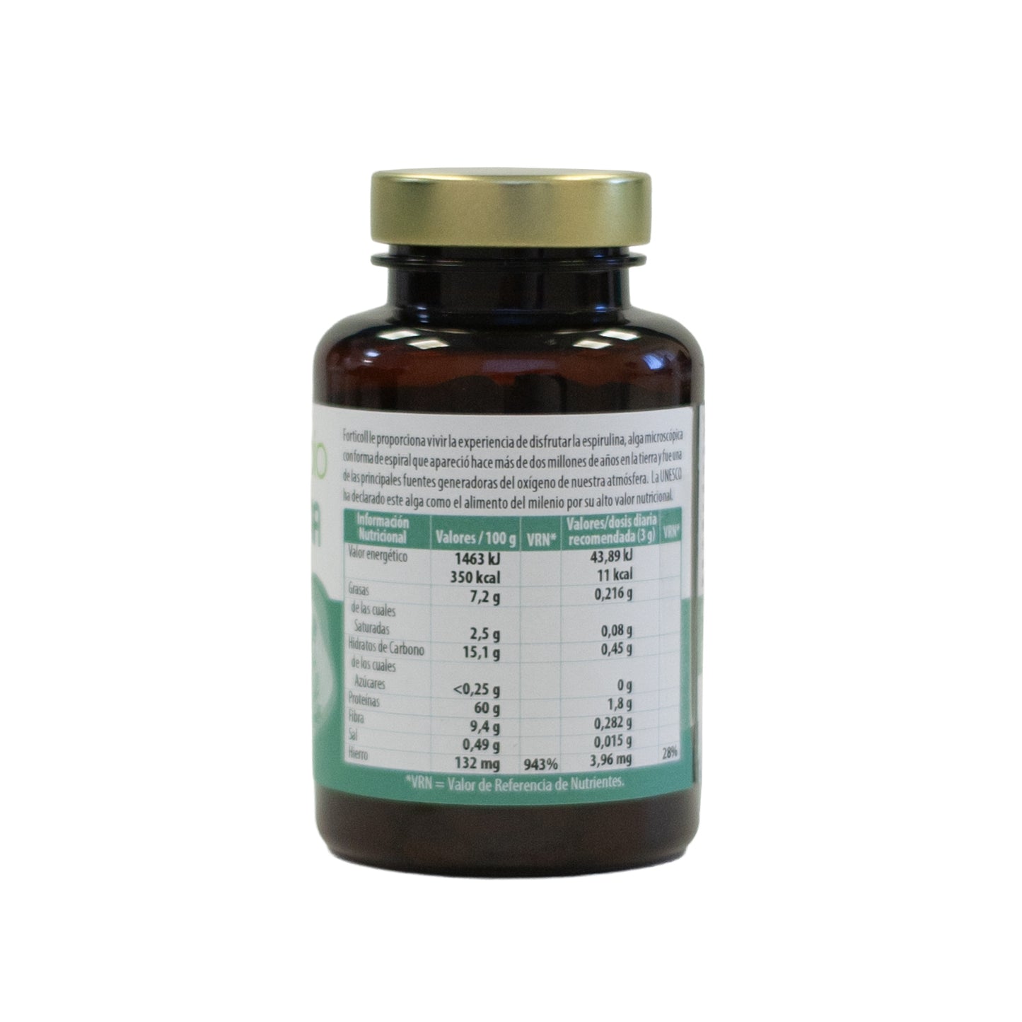 Pack 6x Espirulina Ecológica 180 comprimidos Forticoll