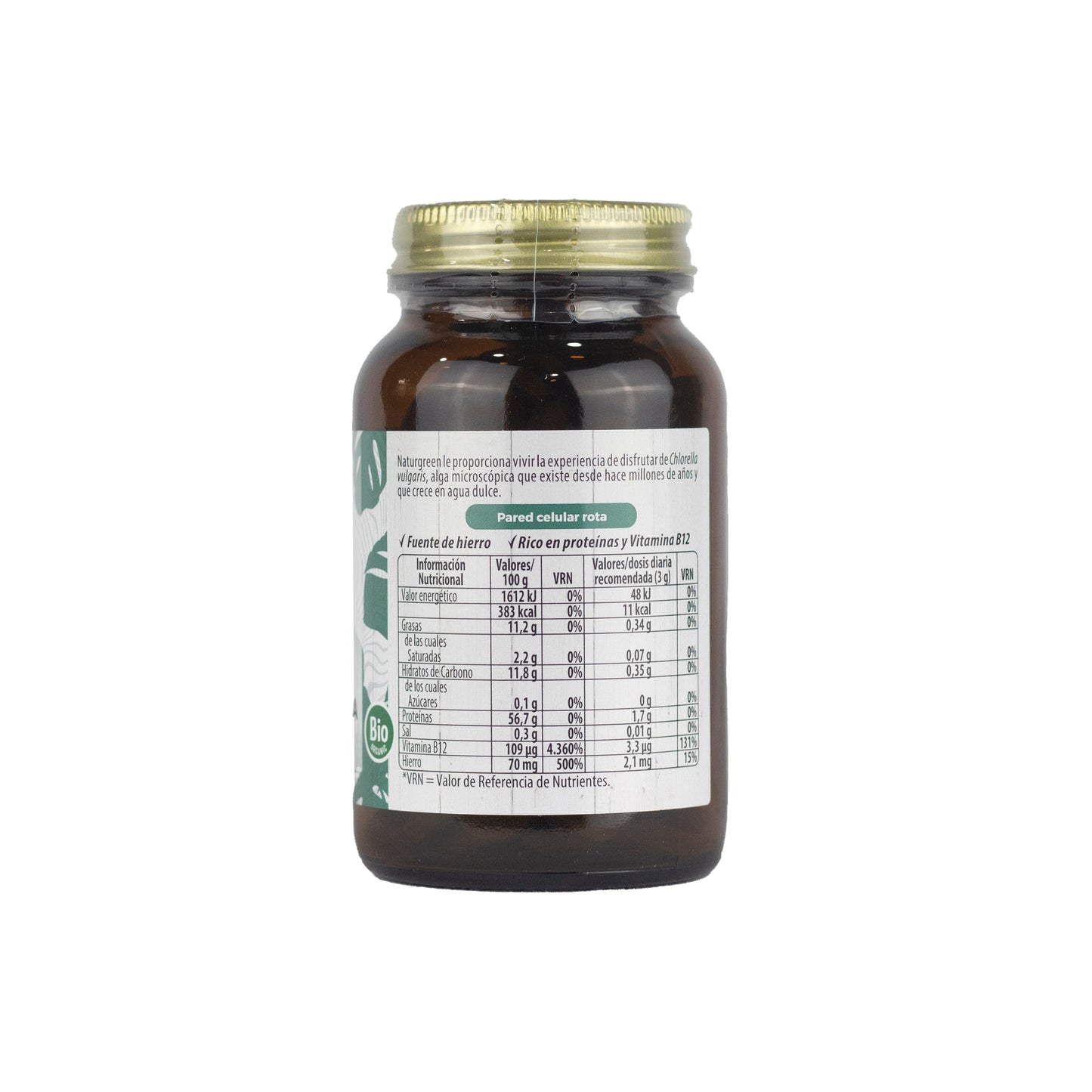 Pack 6x Chlorella Ecológica 180 comprimidos NaturGreen