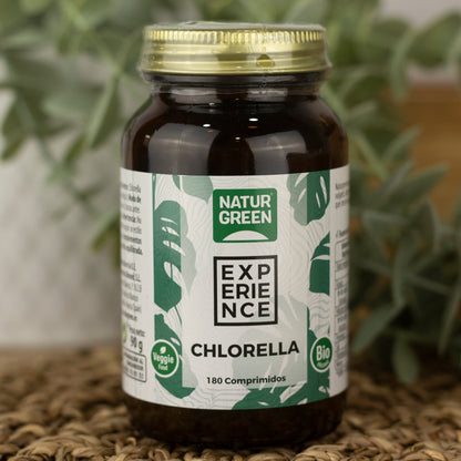 Chlorella Ecológica 180 comprimidos NaturGreen