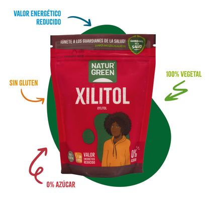 Azúcar de Abedul Xilitol 500g NaturGreen