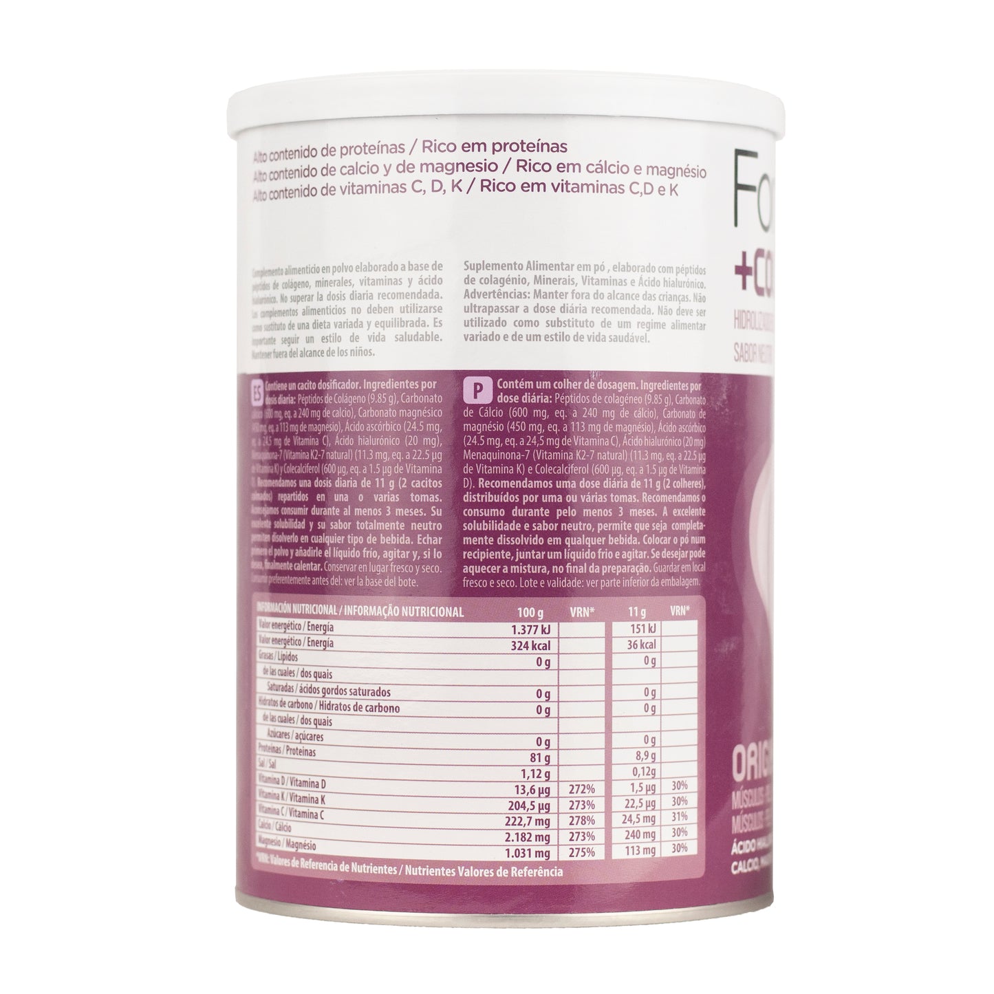 Colágeno BioActivo En Polvo 300 g Forticoll
