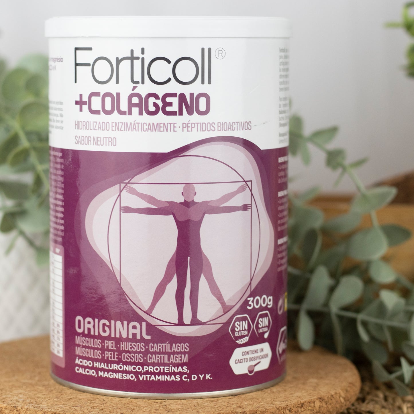 Colágeno BioActivo En Polvo 300 g Forticoll