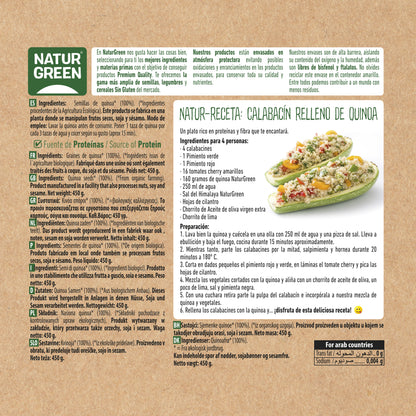 Quinoa Ecológica en Grano 450g NaturGreen