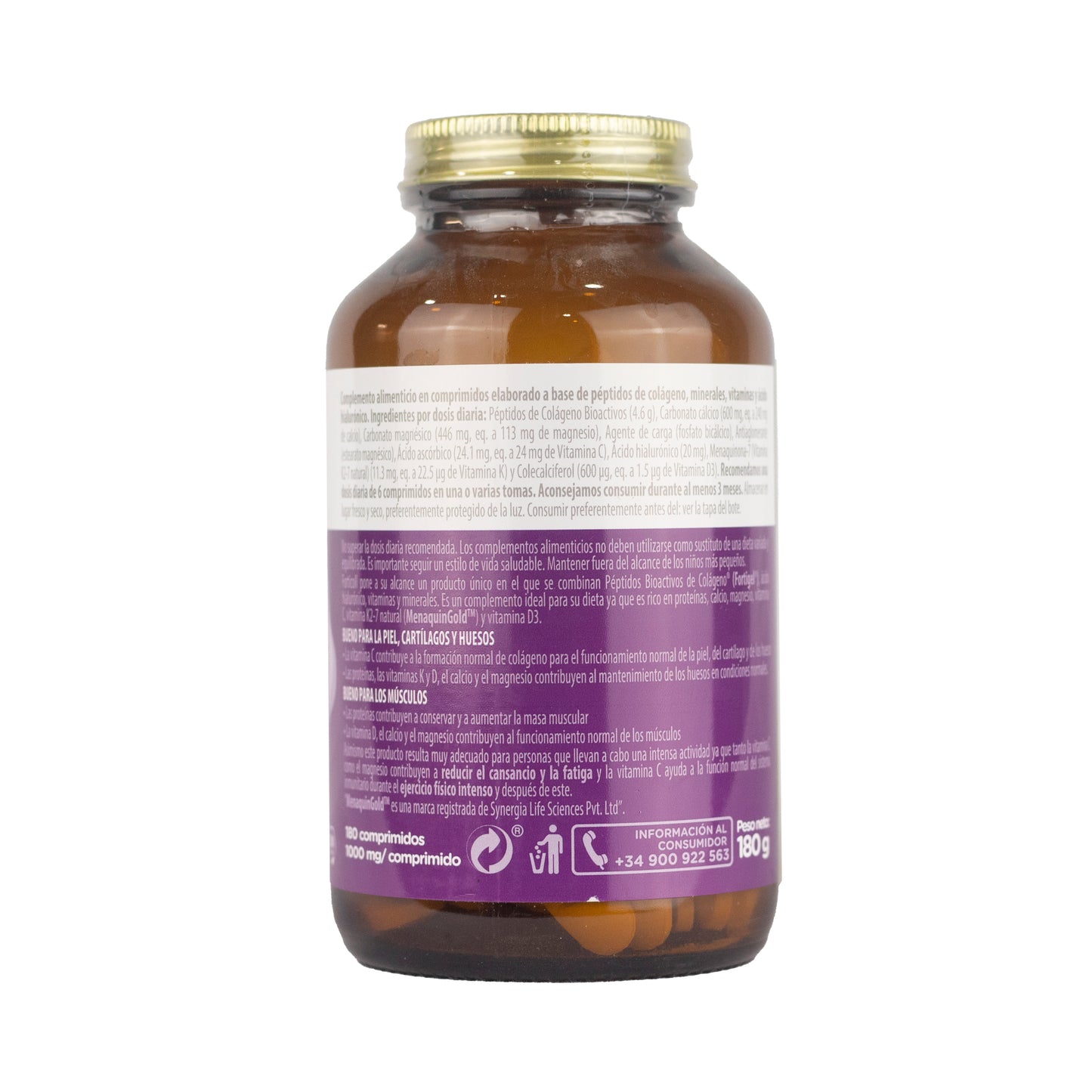 Colágeno BioActivo 180 comprimidos Forticoll