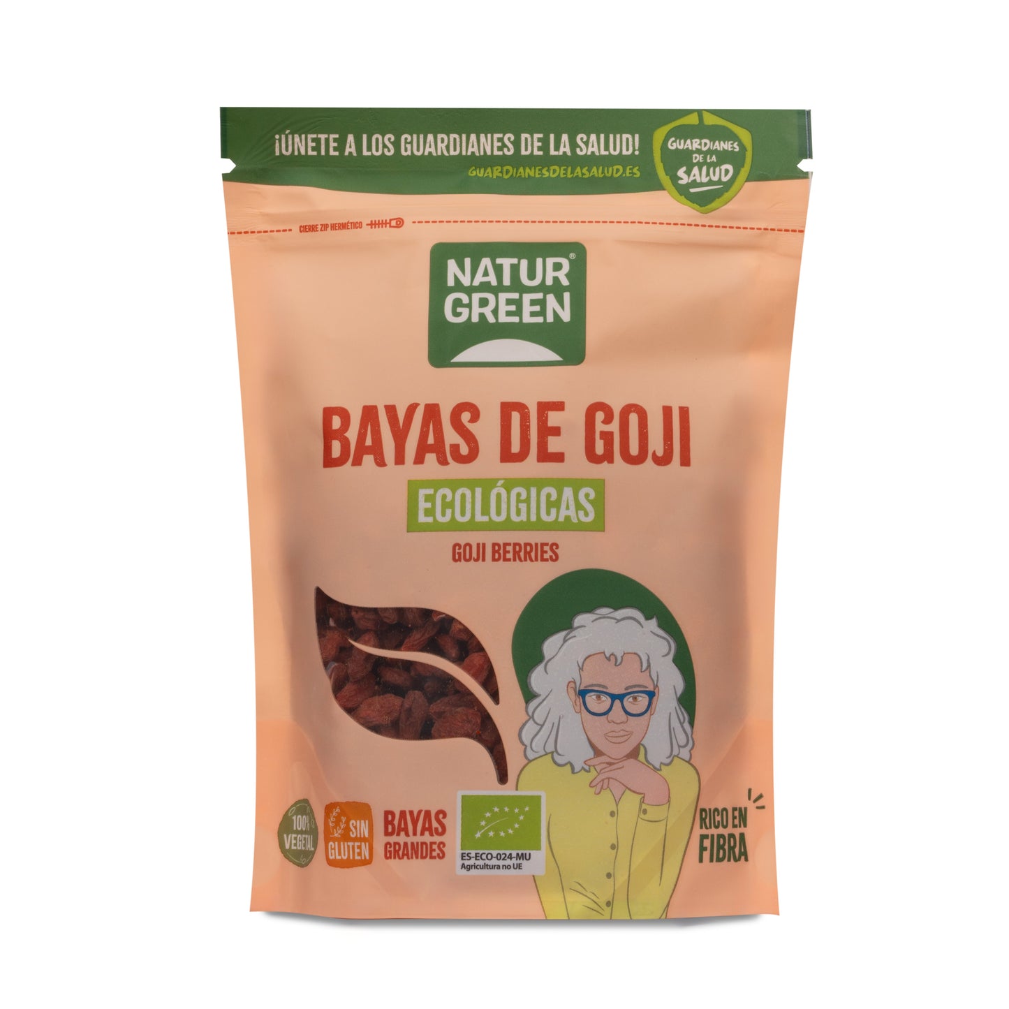 Bayas de Goji Ecológicas Grandes 200g NaturGreen