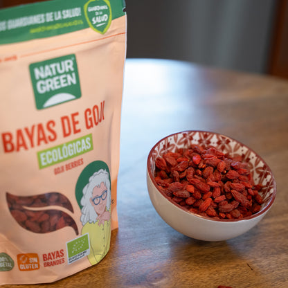 Bayas de Goji Ecológicas Grandes 200g NaturGreen