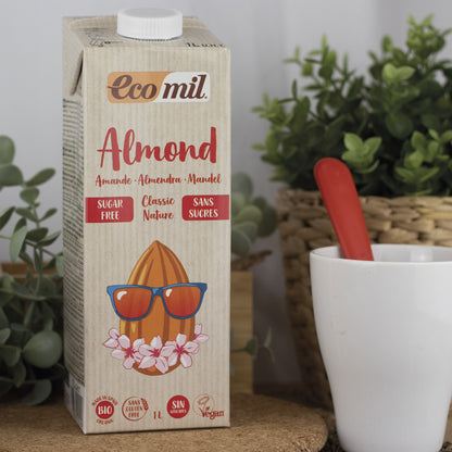 Bebida de Almendra Ecológica Classic Nature 1L Ecomil