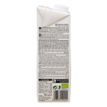 Leche de coco Bio para cocinar 1l Ecomil