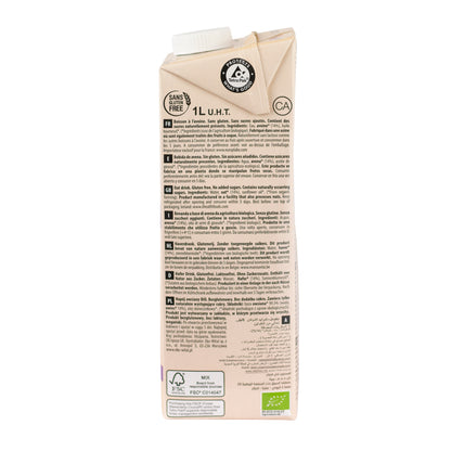 Bebida de Avena Ecológica Sin Gluten 1L Ecomil
