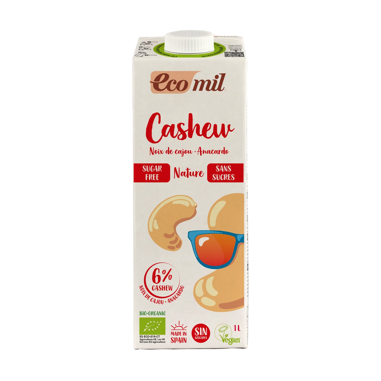 Bebida de Anacardo Bio Nature 1L Ecomil