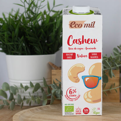 Pack 6x Bebida de Anacardo Bio Nature 1l Ecomil