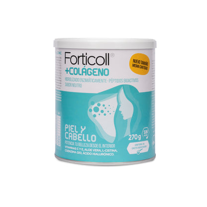 Pack 6x Colágeno BioActivo Piel y Cabello 270 g Forticoll