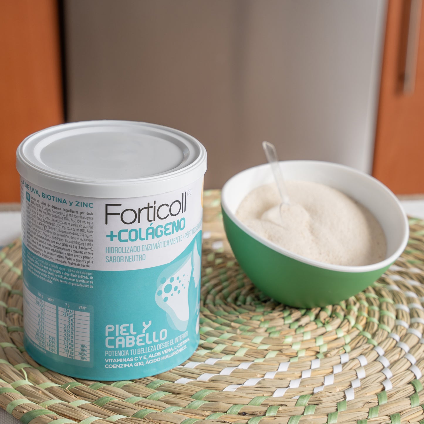 Pack 6x Colágeno BioActivo Piel y Cabello 270 g Forticoll