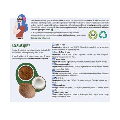 Azúcar de Coco Ecológico 300g NaturGreen