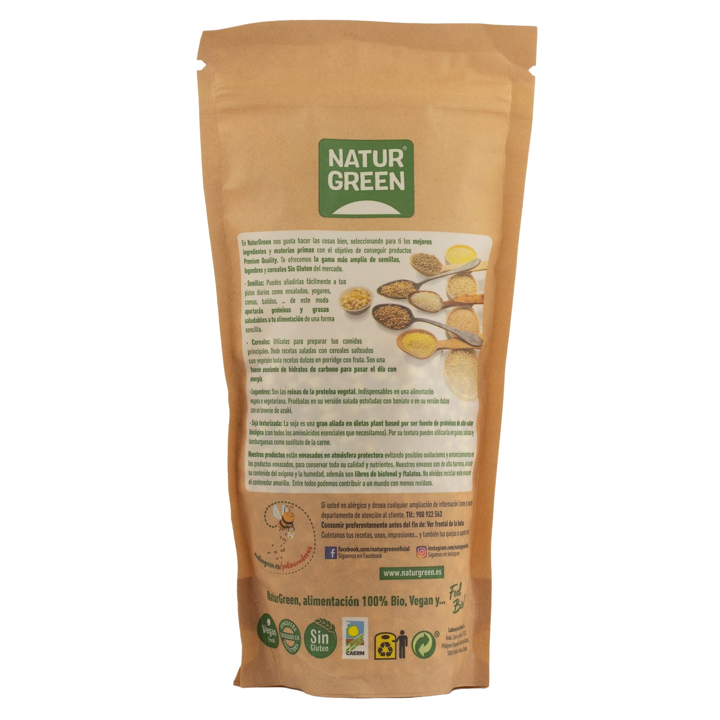 Maíz para palomitas ecológico 400g NaturGreen