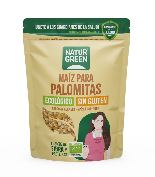 Maíz para palomitas ecológico 400g NaturGreen