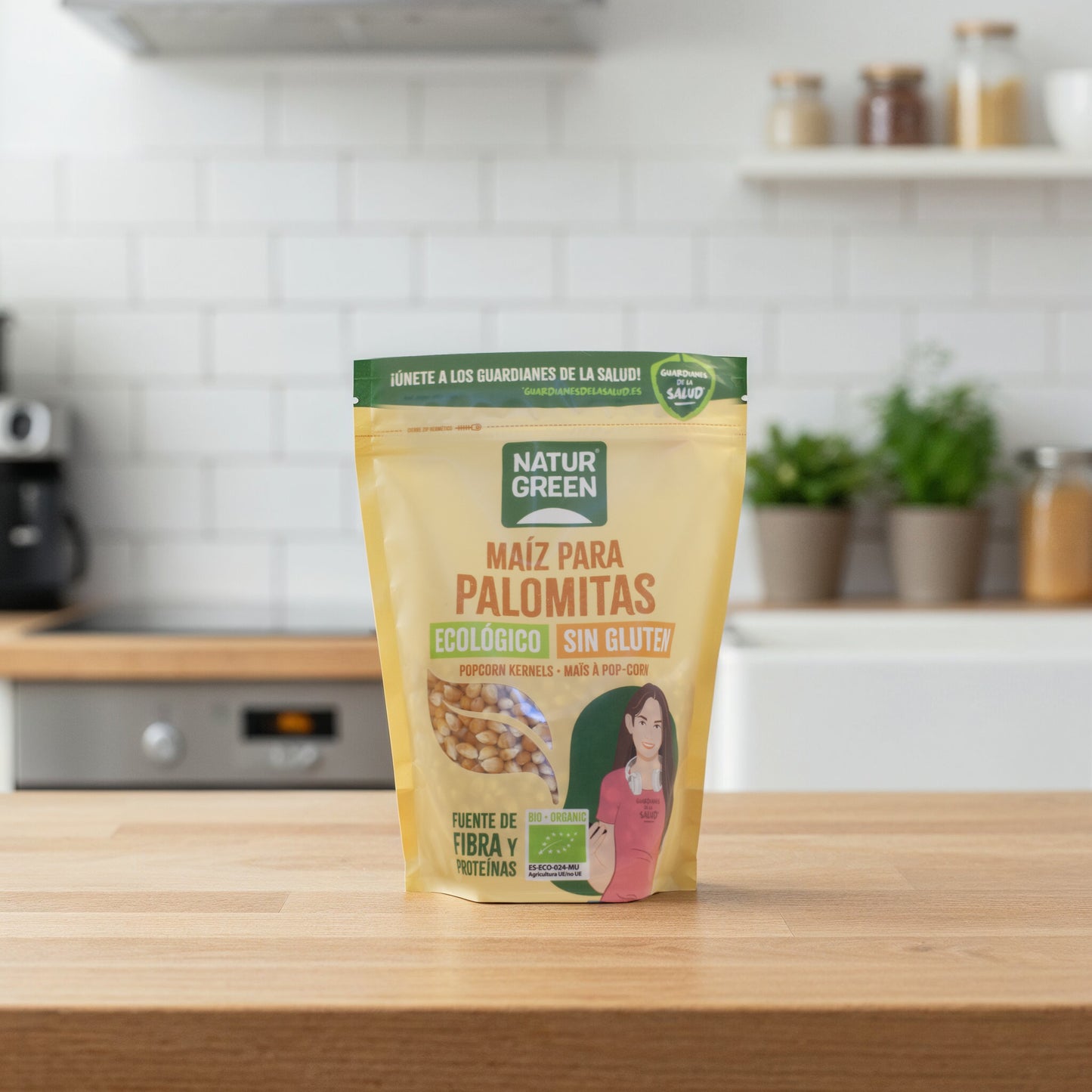 Pack 10x Maíz para palomitas ecológico 400g NaturGreen