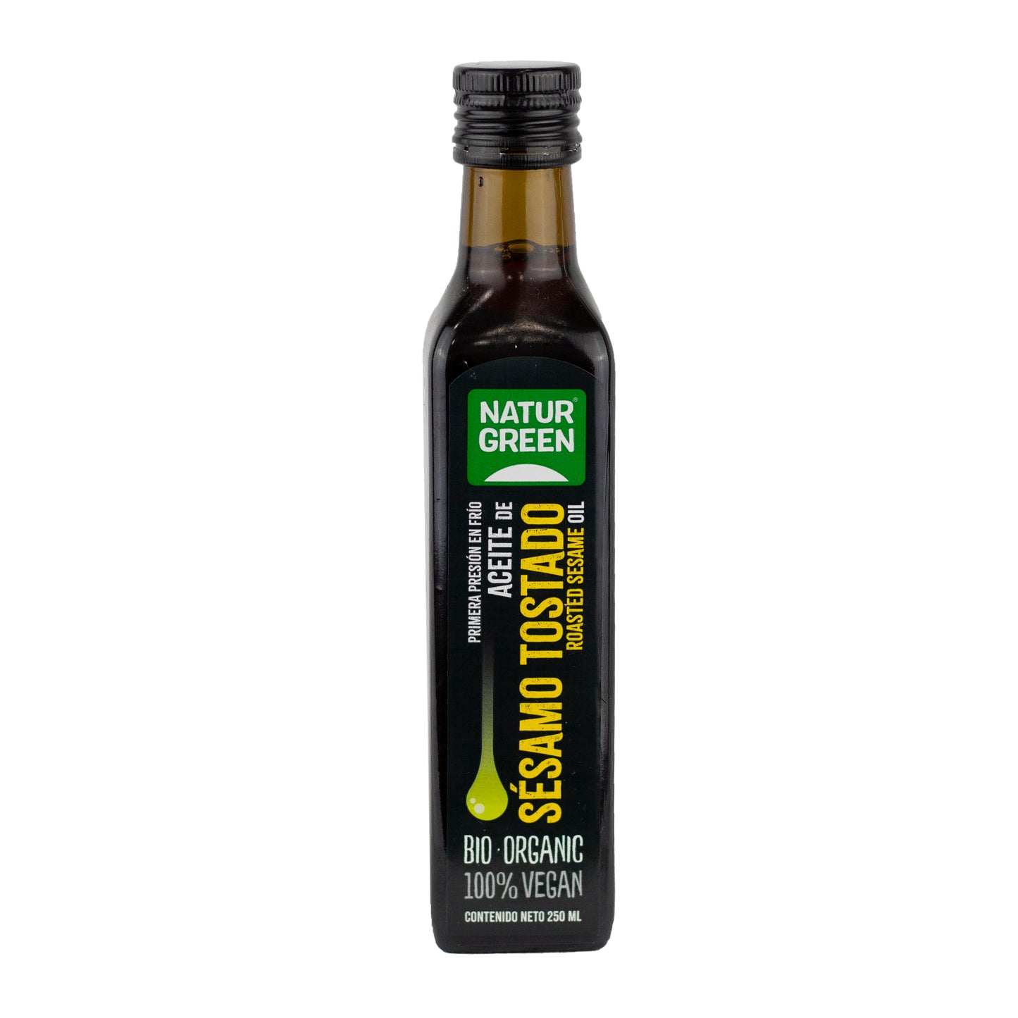 Aceite de Sésamo Tostado Ecológico 250 ml NaturGreen