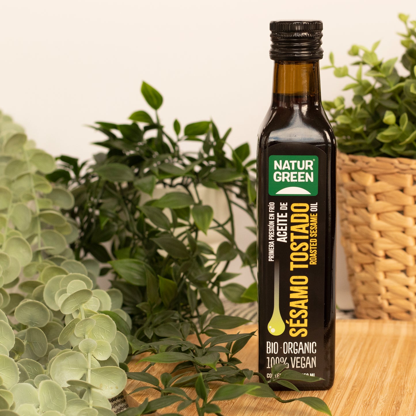 Aceite de Sésamo Tostado Ecológico 250 ml NaturGreen