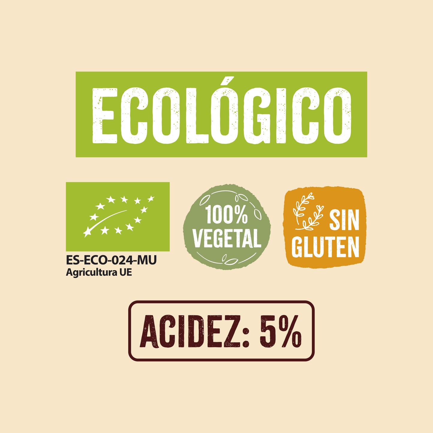 Pack 6x Vinagre de Sidra de Manzana Ecológico 500 ml NaturGreen
