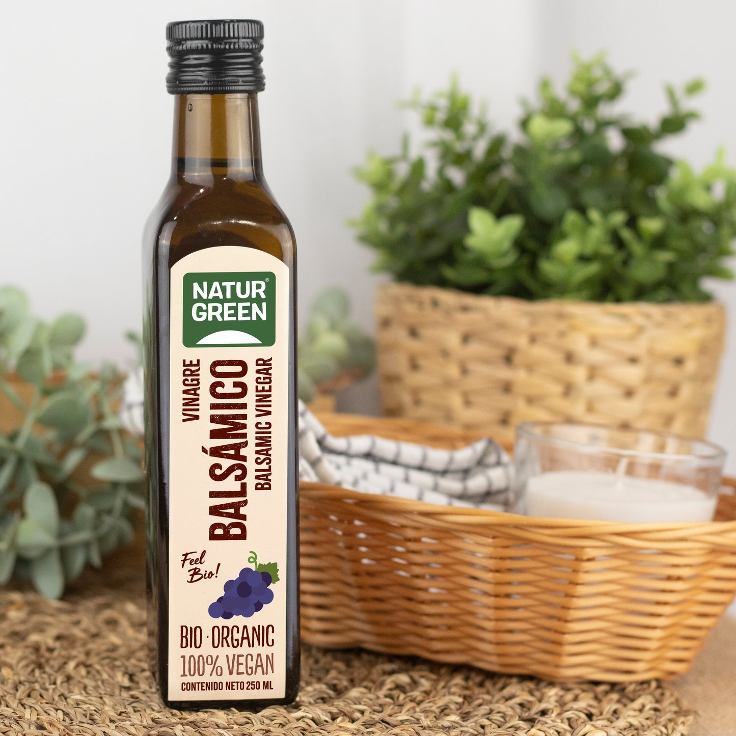 Vinagre Balsámico Ecológico 250 ml NaturGreen