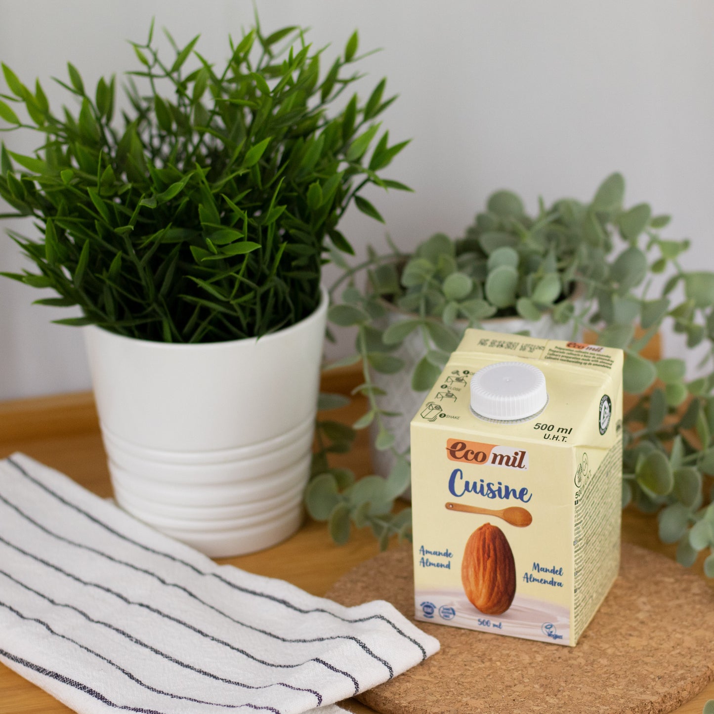Nata para cocinar ecológica de Almendra 500 ml