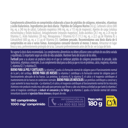 Colágeno Marino 180 Comprimidos Forticoll