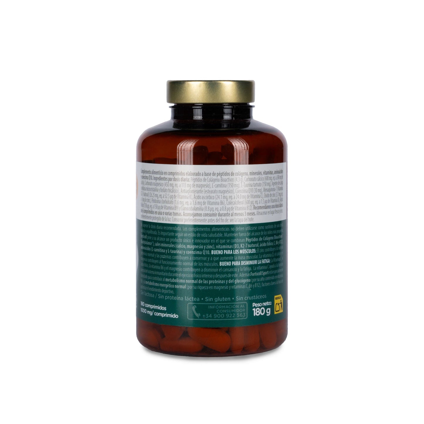 Colágeno BioActivo Sport 180 comprimidos Forticoll