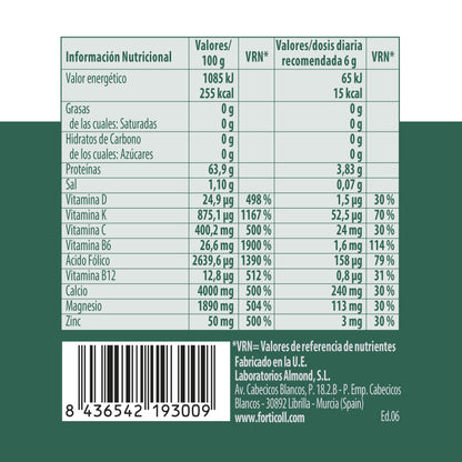 Pack 6x Colágeno BioActivo Sport 180 comprimidos Forticoll