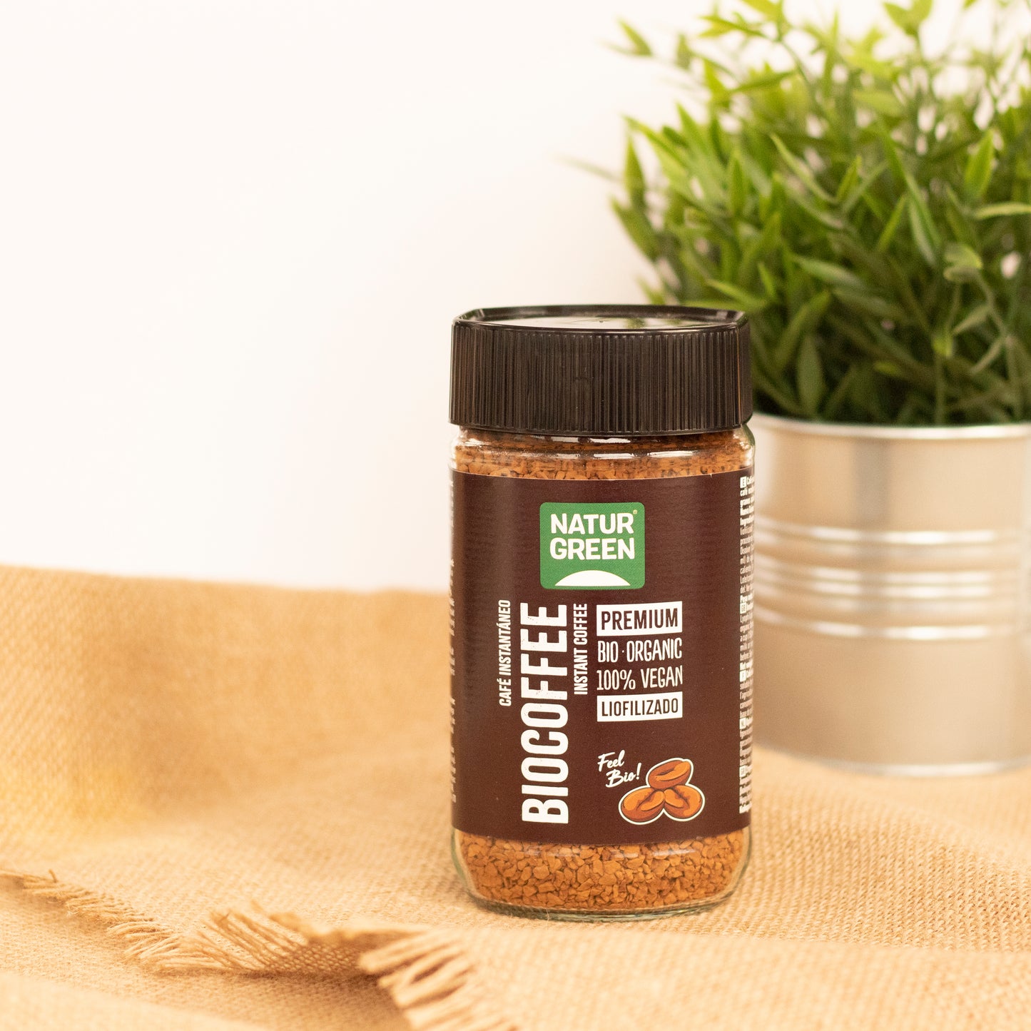 Café Instantáneo Ecológico 100g NaturGreen