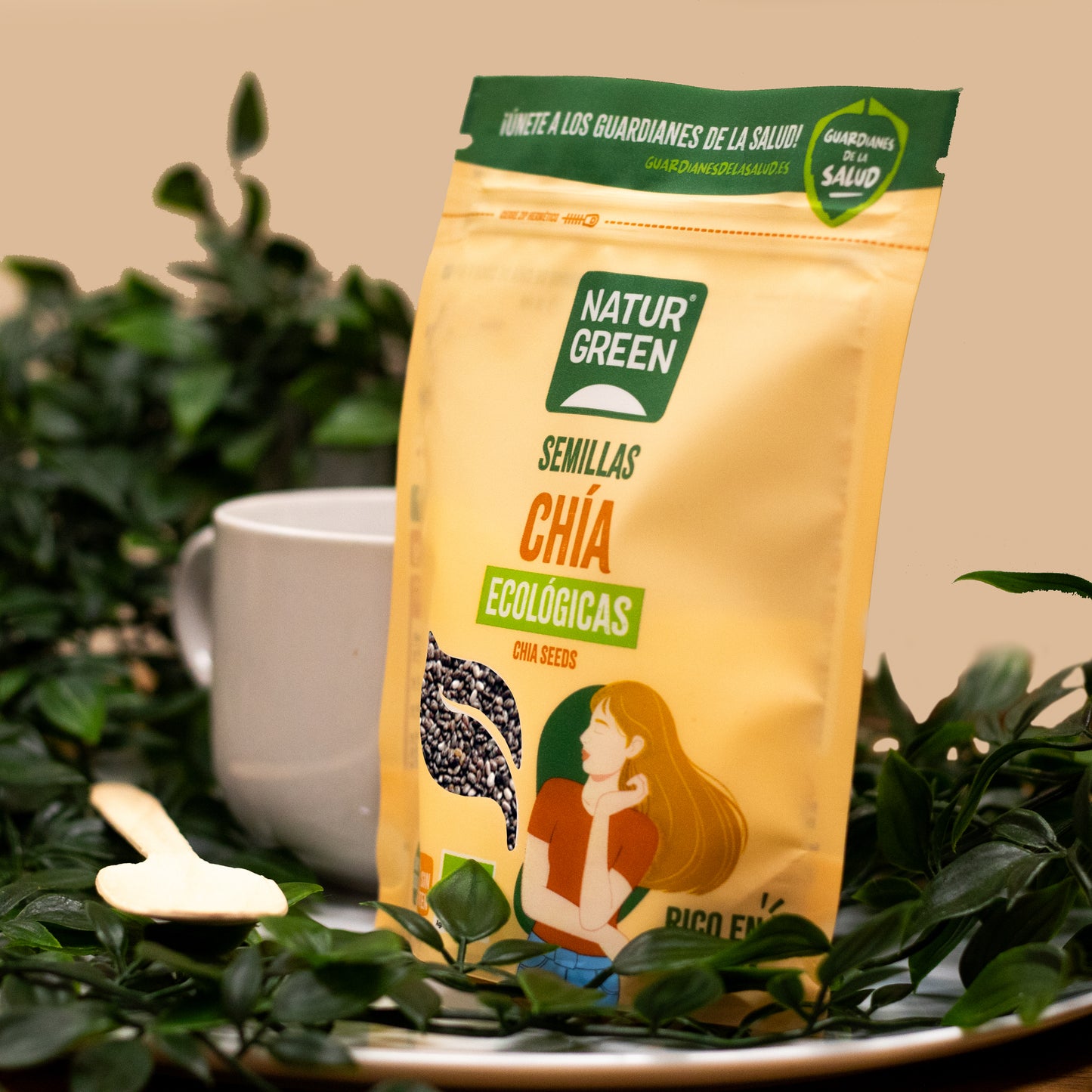 Semillas de Chía Ecológicas 200 g NaturGreen