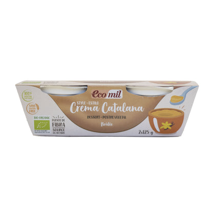 Postre Estilo Crema Catalana Bio Ecomil