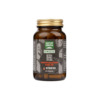 Ashwagandha KSM-66 Bio 90 cápsulas Naturgreen Experience