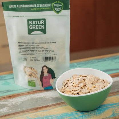 Pack 9x Snack de Garbanzo Bio 225g NaturGreen