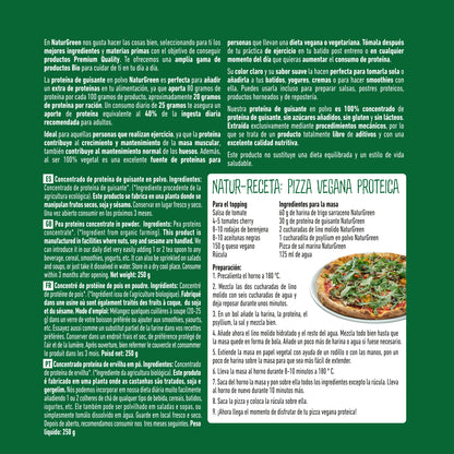 Pack 9x Proteína de Guisante Bio 250g NaturGreen