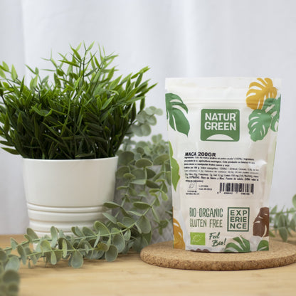 Maca Andina Ecológica en Polvo 200g NaturGreen