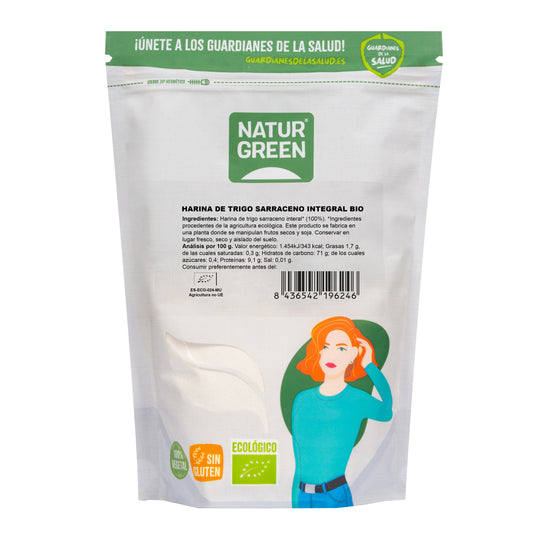 Harina de Trigo Sarraceno Bio 500 g NaturGreen
