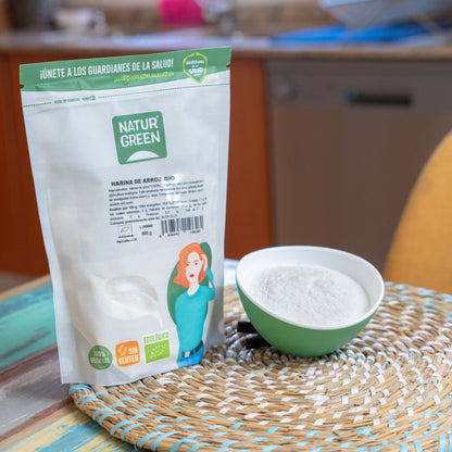 Harina de Arroz Ecológica 500 g NaturGreen