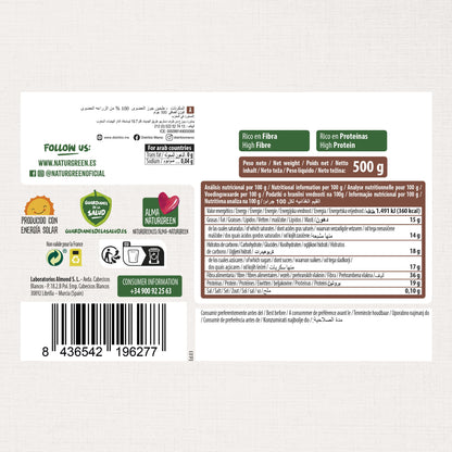 Harina de Coco Ecológica 500 g NaturGreen
