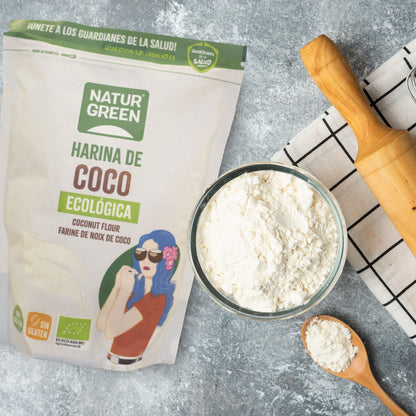 Harina de Coco Ecológica 500 g NaturGreen