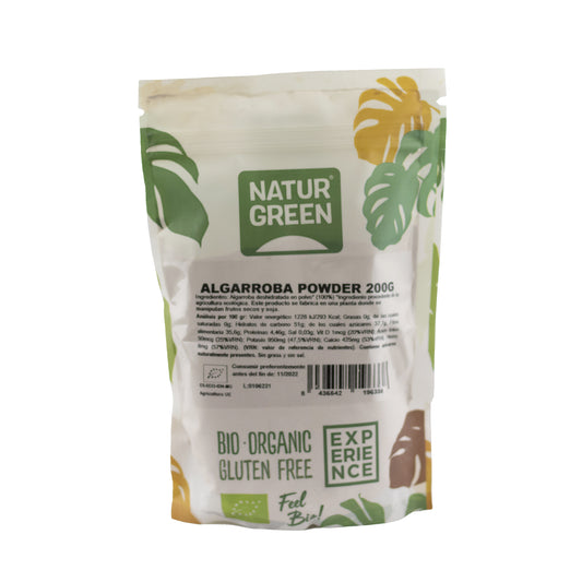 Pack 9x Algarroba en Polvo Ecológica 200 g NaturGreen