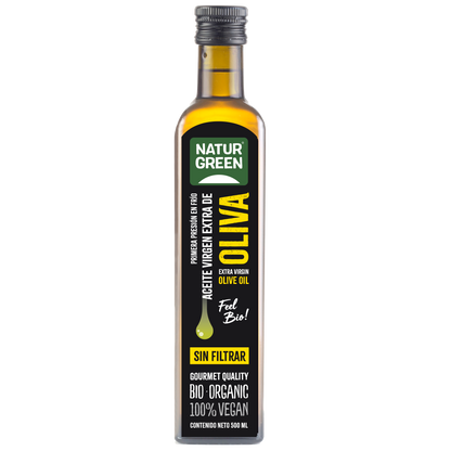Aceite de Oliva Virgen Extra Sin Filtrar Bio 500 ml NaturGreen