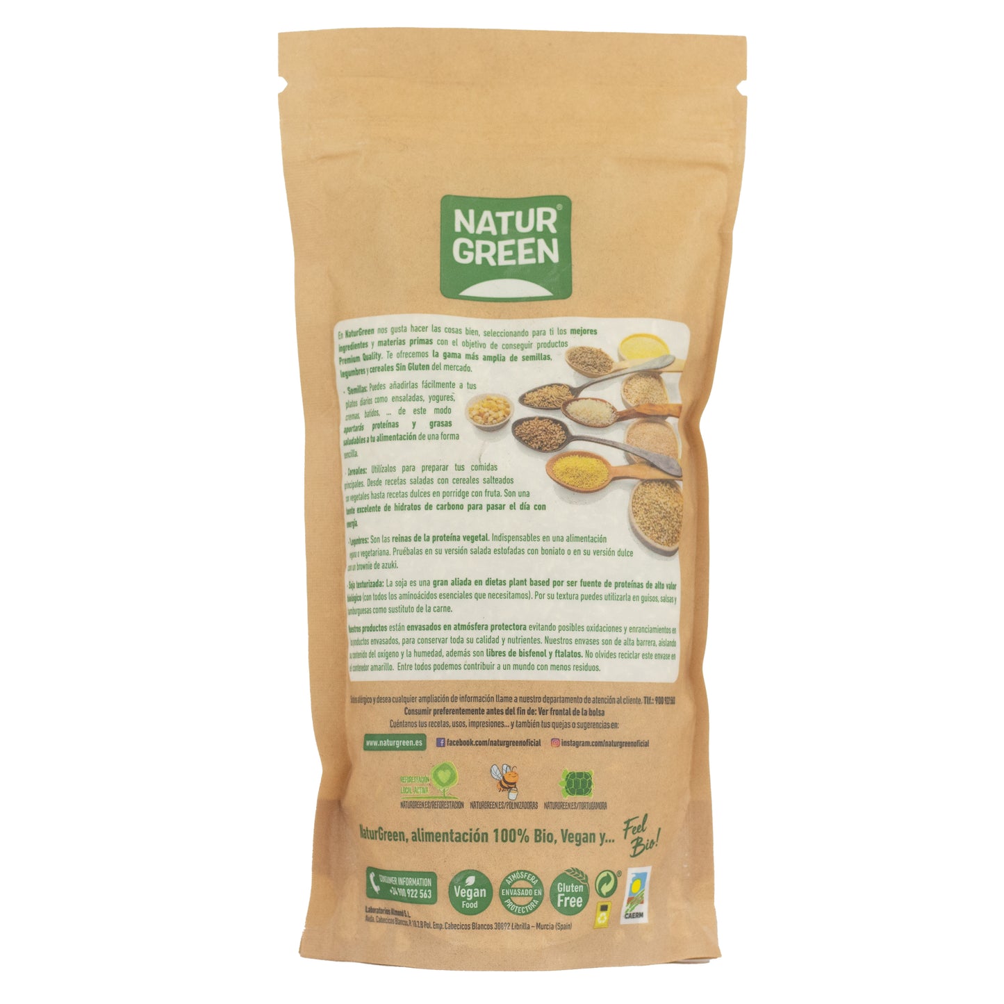 Arroz Jazmín Integral Bio 500g NaturGreen
