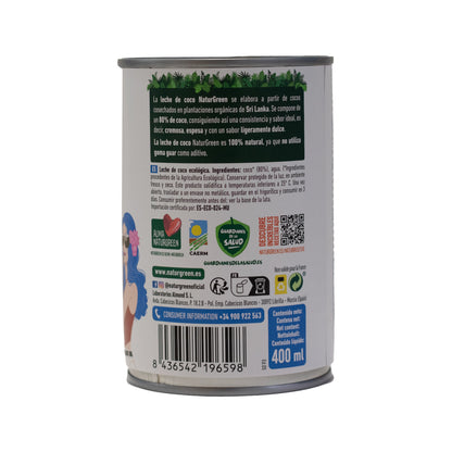 Leche de coco 400ml NaturGreen