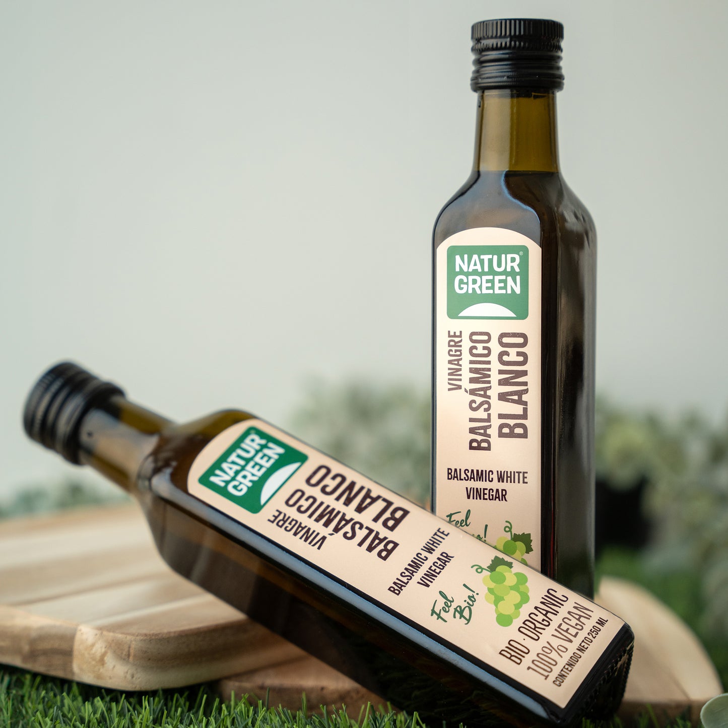 Pack 6x Vinagre Balsámico Blanco Ecológico 250 ml NaturGreen