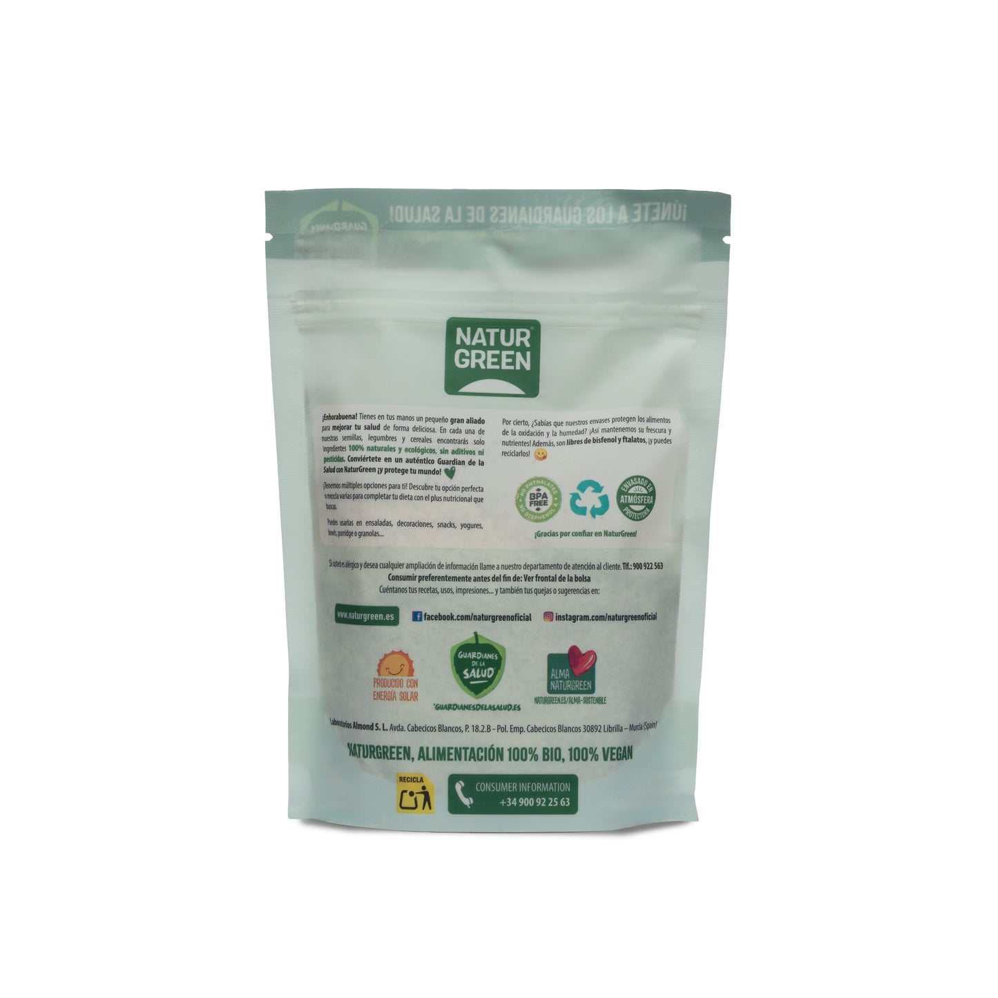 Sal del Himalaya Finas Hierbas 250g NaturGreen