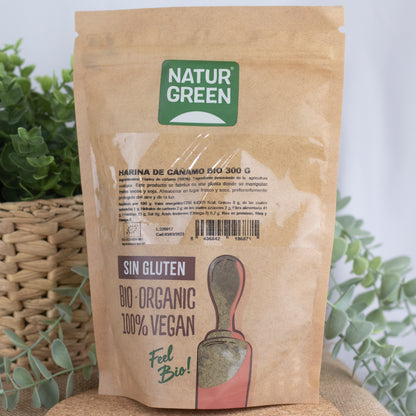 Pack 6x Harina de Cáñamo Bio 300 g NaturGreen