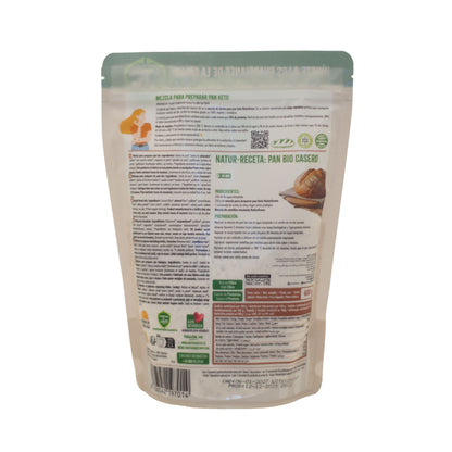 Pack 8x Mezcla Pan Keto Bio 400 g NaturGreen